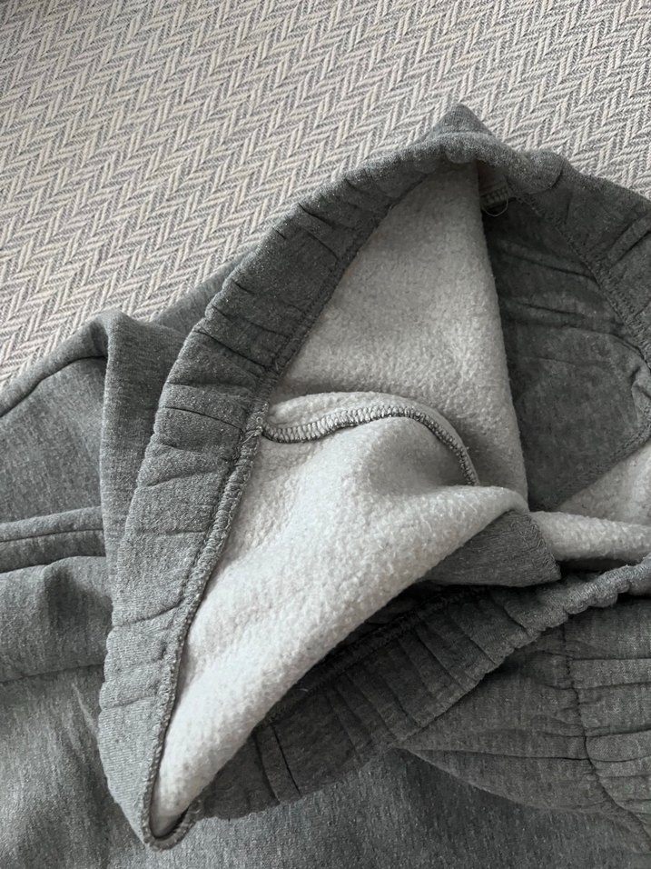 Gri Rahat Kesim Kadın Eşofman Altı - Görsel 2