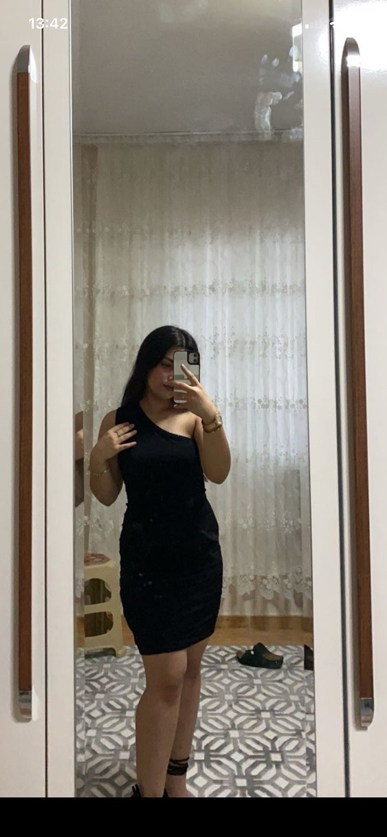 Siyah tek kol Midi Gotik Elbise - Görsel 2