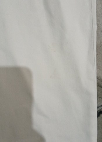 Erkek Beyaz Regular Fit Pantolon - Görsel 5