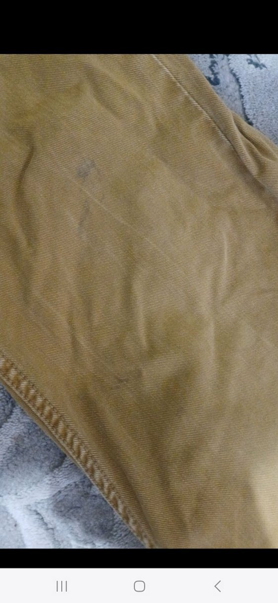 hardal Renkli Erkek Kot Pantolon - Görsel 5