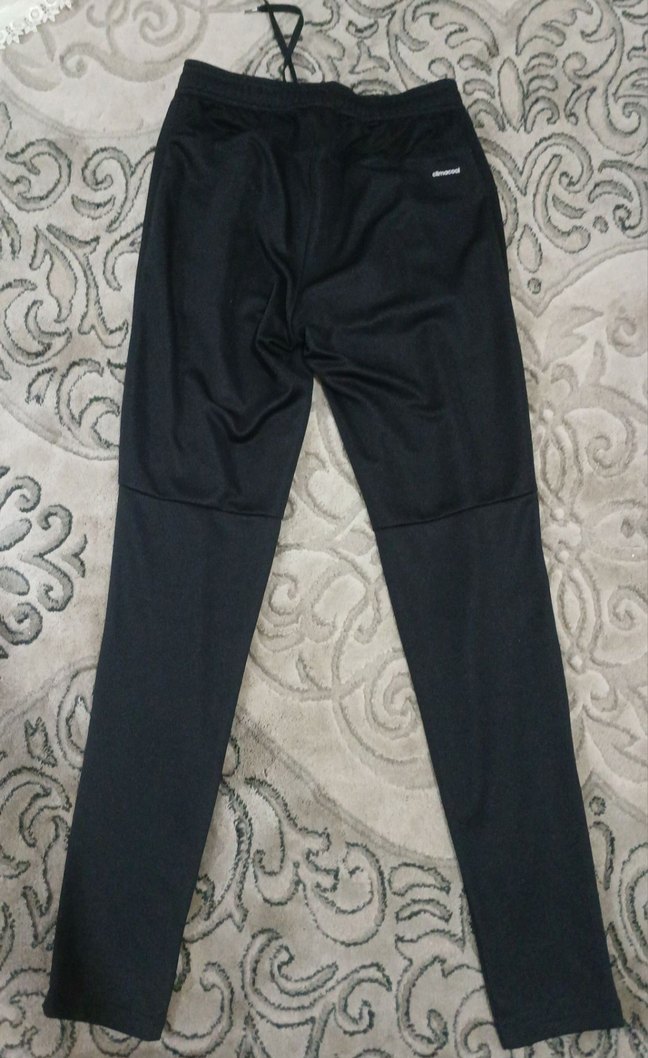 Erkek Siyah Adidas Fermuarlı Eşofman Altı - Görsel 2