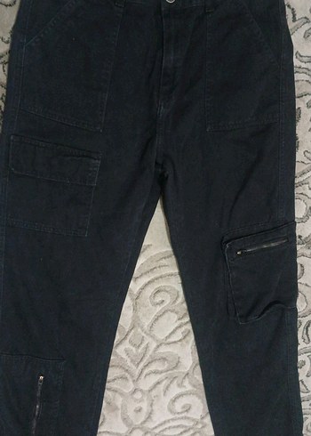 28 beden unisex Denim Bol Kesim Pantolon - Görsel 2