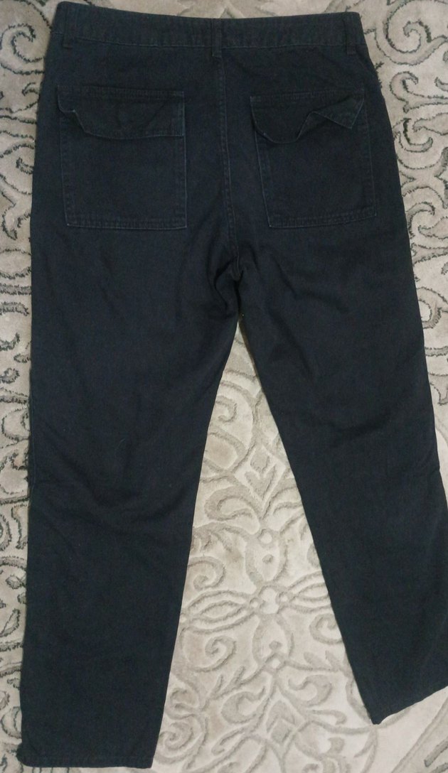 28 beden unisex Denim Bol Kesim Pantolon - Görsel 3