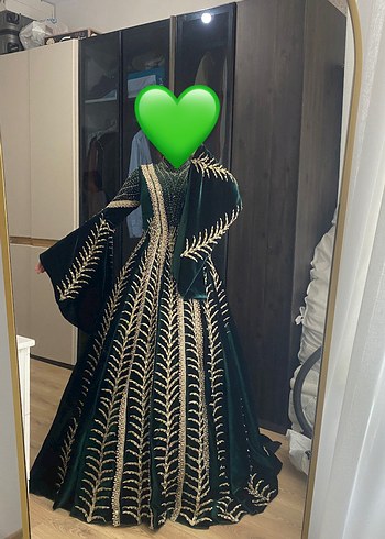 Yeşil tesettür bindallı - Görsel 3