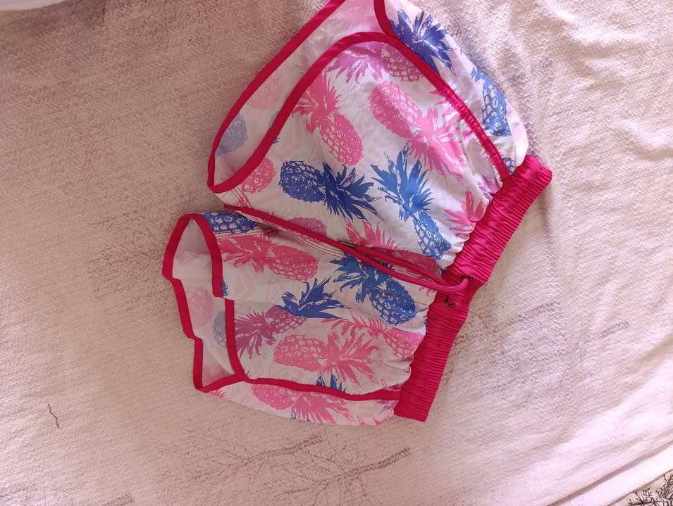 Renkli Ananas Desenli Mini Bohem Plaj Kıyafeti - Görsel 2