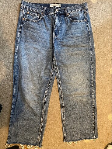 40 Beden mavi Renk D92 Stradivarius Jean