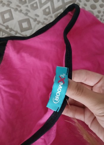 s Beden pembe Renk Deri Gösterişli Pembe Mini Halter Üst