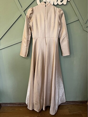 Lacrima 36 beden Bej abiye - Görsel 2