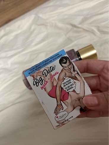 The balm sıfır paketi açılmamış allık