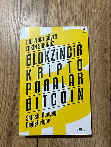 Blokzincir / Kripto Paralar / Bitcoin - Dr Vedat Güven, Erkin Şa