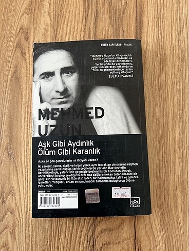  Aşk Gibi Aydınlık Ölüm Gibi Karanlık - Mehmed Uzun