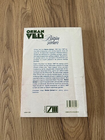 Bütün Şiirleri - Orhan Veli - Görsel 2