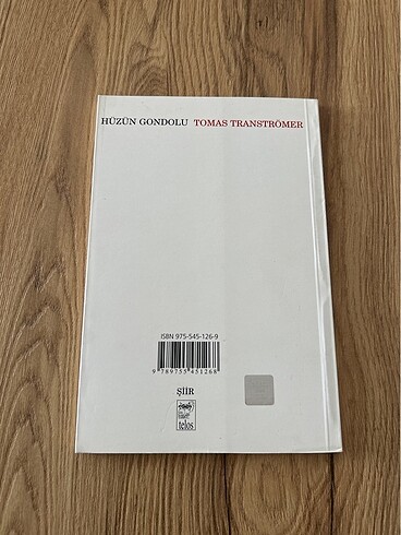 Hüzün Gondolu - Tomas Tranströmer - Görsel 2