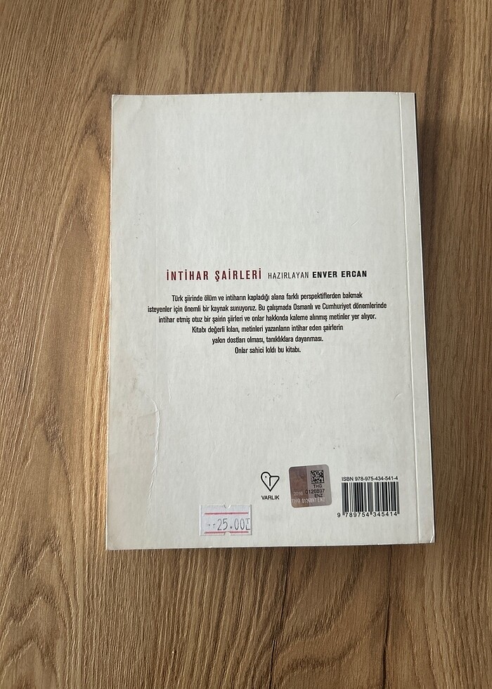 İntihar Şairleri - Varlık yayınları - Görsel 2