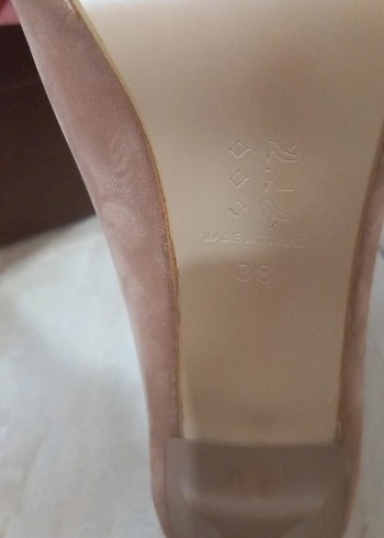 Bej Kadın Stiletto Ayakkabı
