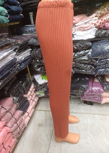Zara Kadın Kahverengi Pilili Kumaş Pantolon