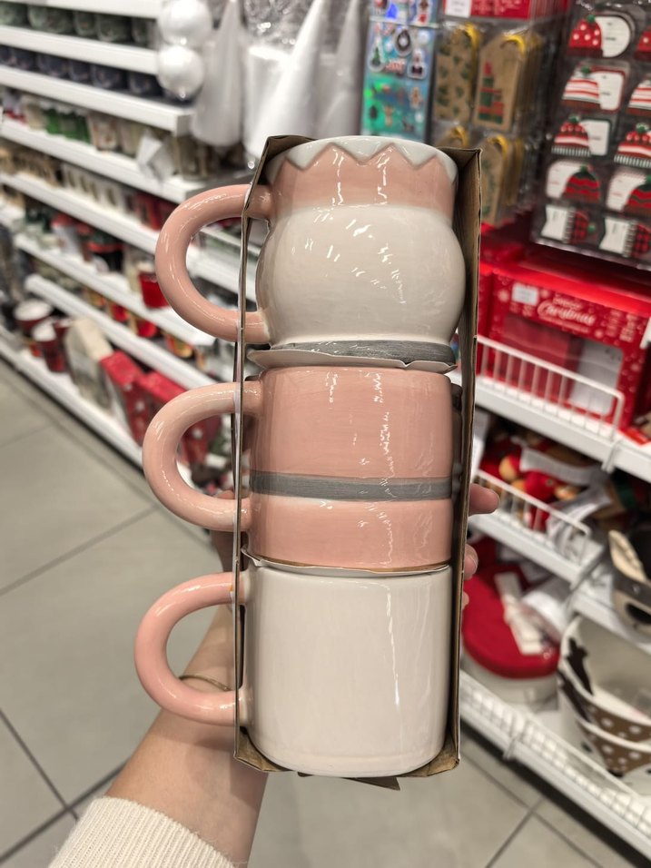 Pastel Renkli Asker Figürlü 3'lü Seramik Kupa - Görsel 2