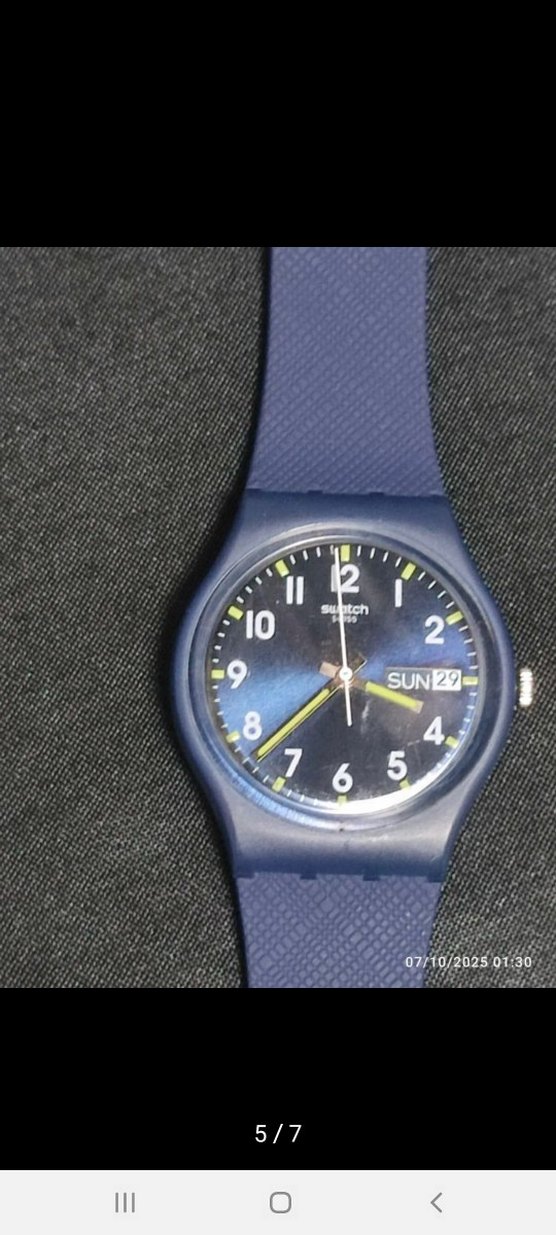 SWATCH  SILVER IN BLUE GN416 - Görsel 2