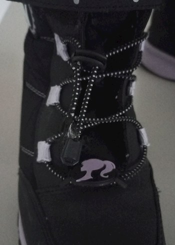 Kız Çocuk Siyah Kauçuk Botlar - Görsel 3