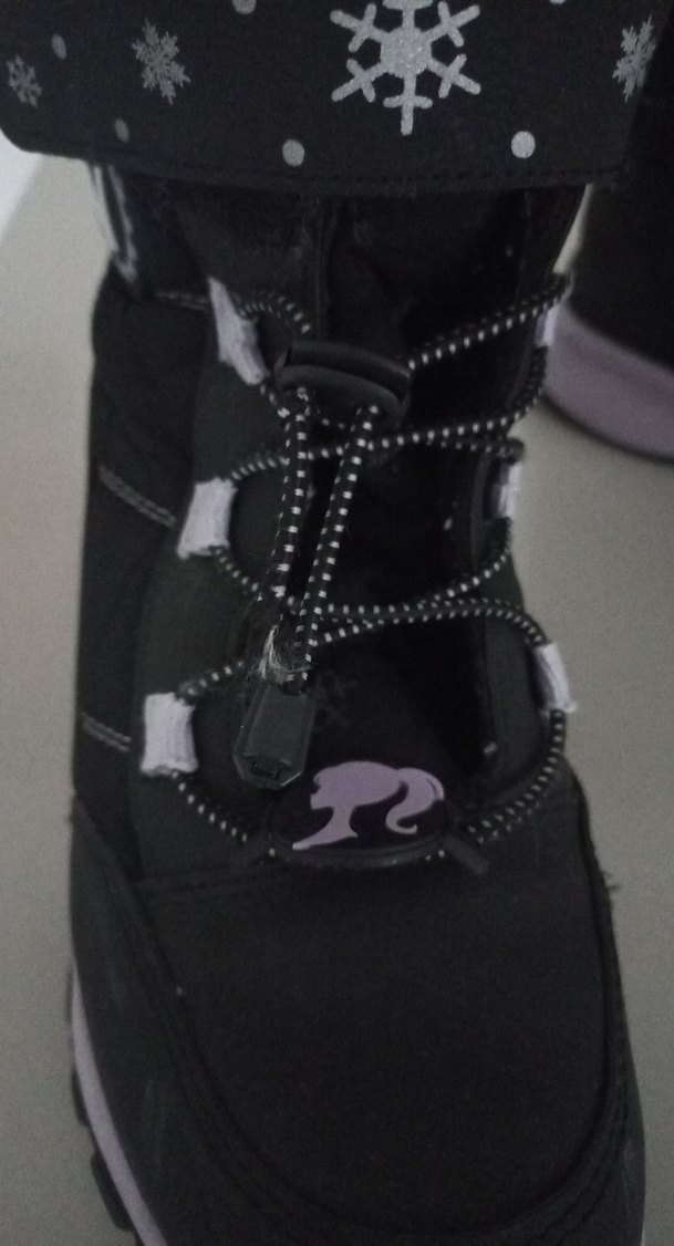 Kız Çocuk Siyah Kauçuk Botlar - Görsel 3