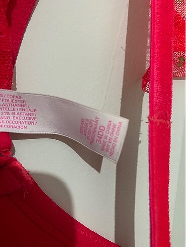 diğer Beden pembe Renk Victorias secret sütyen