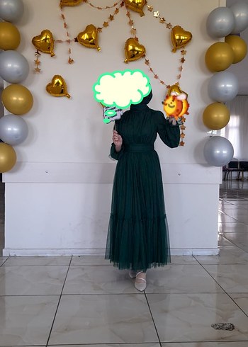 Abiye tesettür abiye