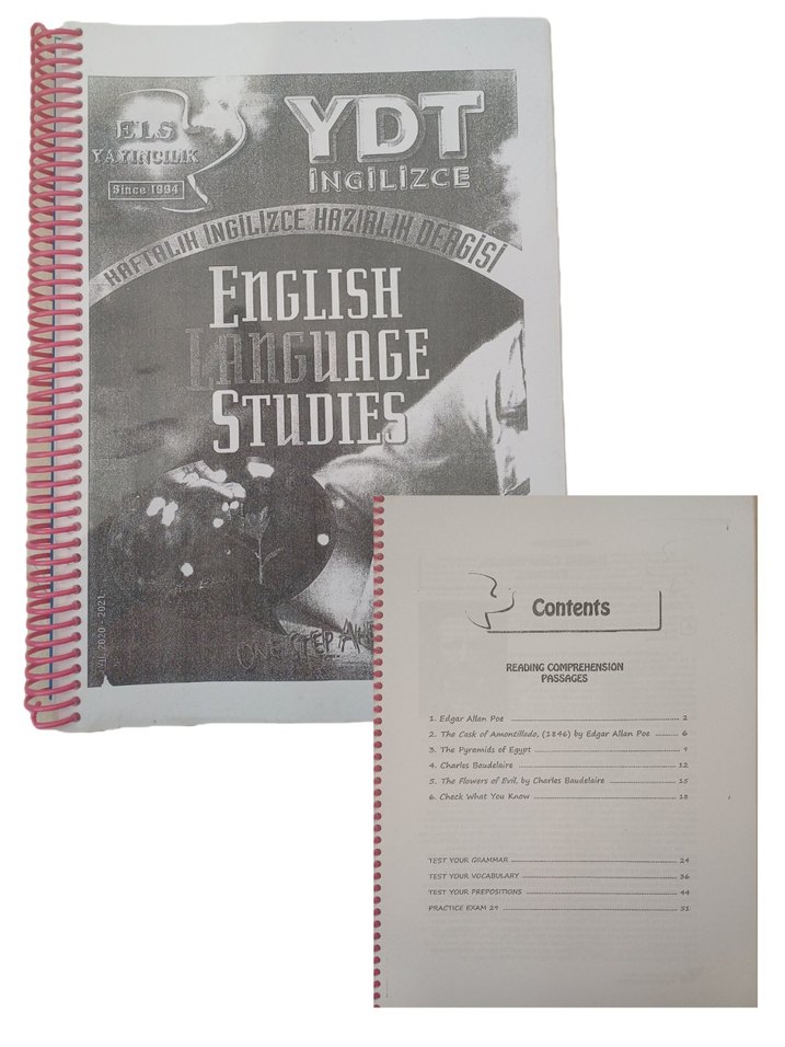 YDT İngilizce Dil Çalışma Seti 5 Kitap - Görsel 4