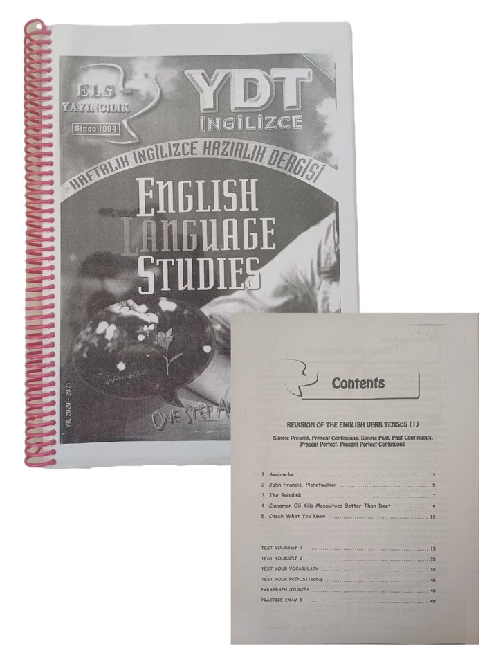 YDT İngilizce Dil Çalışma Seti 5 Kitap - Görsel 2