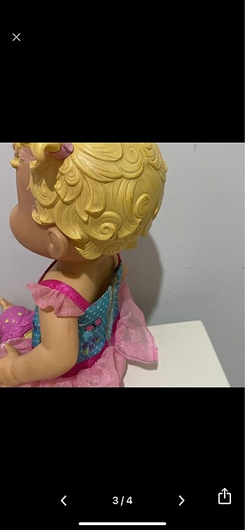 Beden BABY ALIVE DONDURMA YALAYAN BEBEK HATASIZ