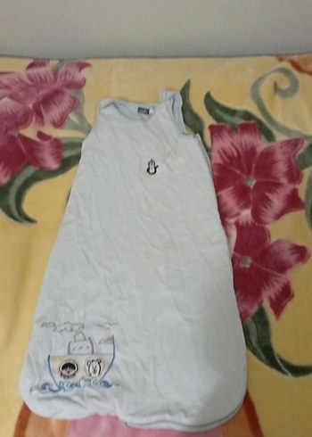 Beyaz Baskılı Çocuk Uyku Tulumu - Görsel 2