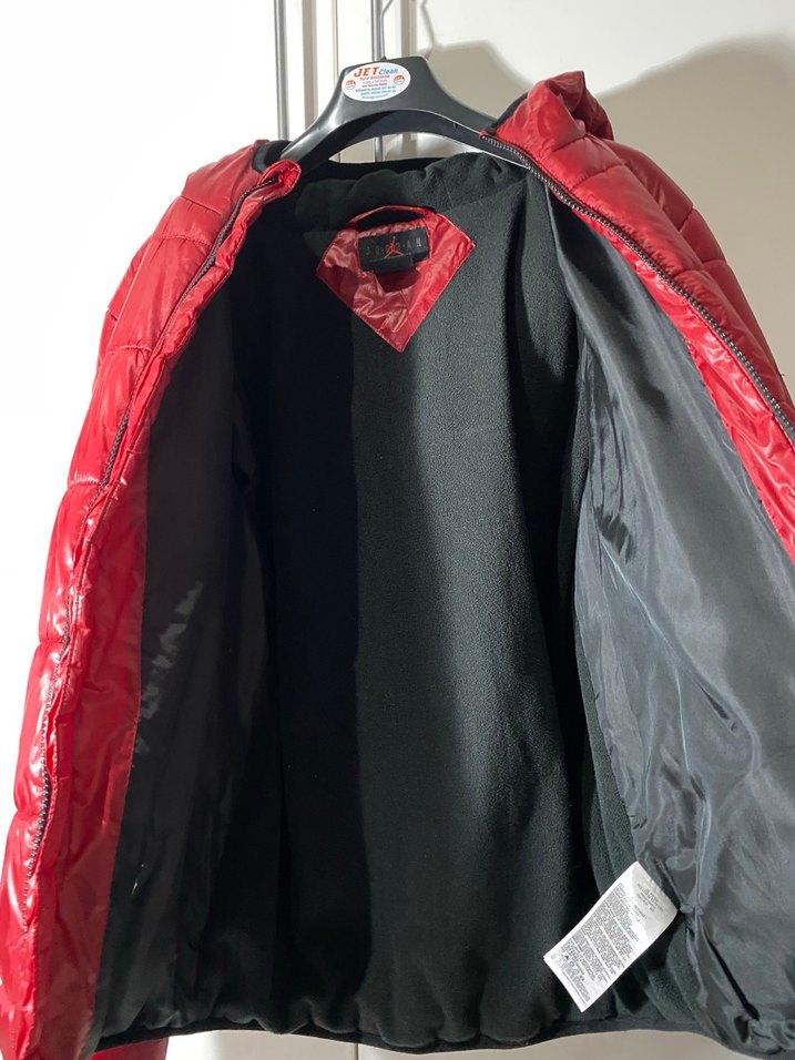 Jordan Kırmızı 160-170cm  Kapüşonlu Erkek Çocuk Mont - Görsel 4