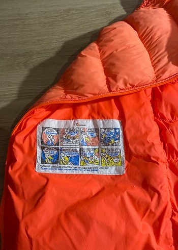 Moncler Turuncu Fermuarlı Erkek Çocuk Yelek - Görsel 5