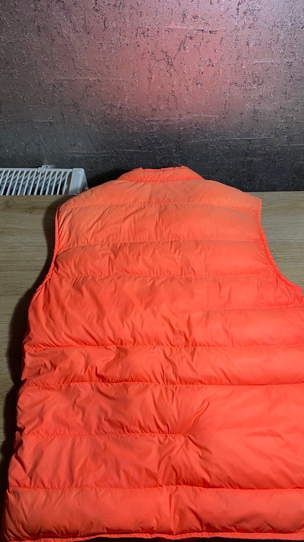 Moncler Turuncu Fermuarlı Erkek Çocuk Yelek - Görsel 3