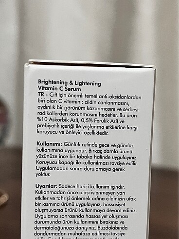 The Ordinary C vitamini Serum
