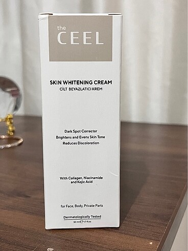 Cilt beyazlarını krem