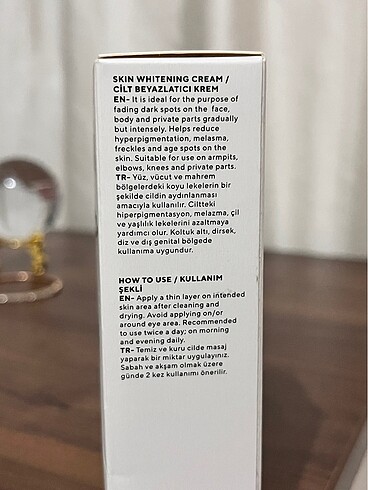 Cilt beyazlarını krem - Görsel 2