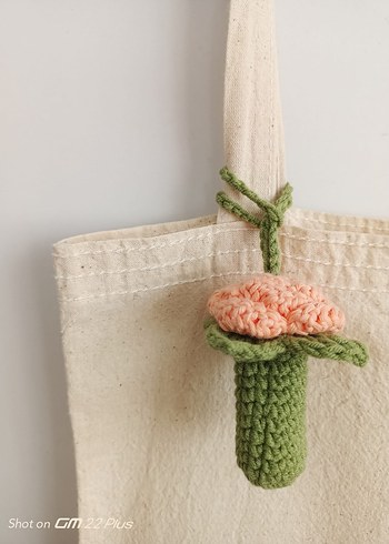 İkili Lip Balm Kılıfı Çanta Charmı - Görsel 5