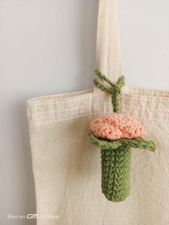 İkili Lip Balm Kılıfı Çanta Charmı - Görsel 5