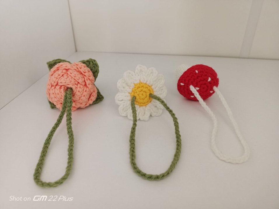 İkili Lip Balm Kılıfı Çanta Charmı - Görsel 3