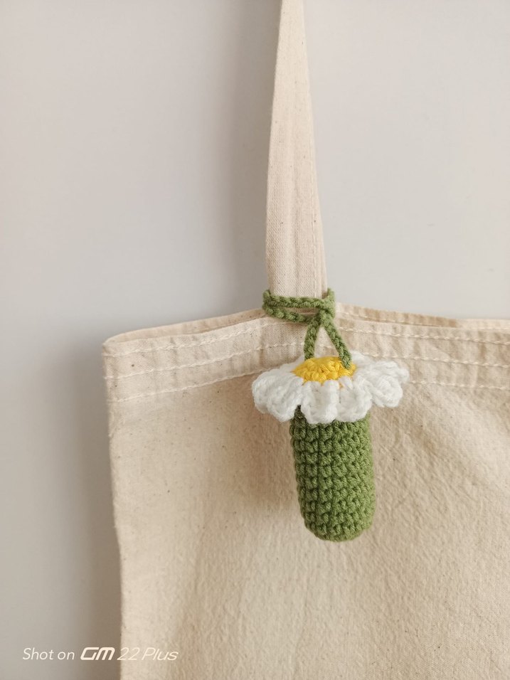 İkili Lip Balm Kılıfı Çanta Charmı - Görsel 4