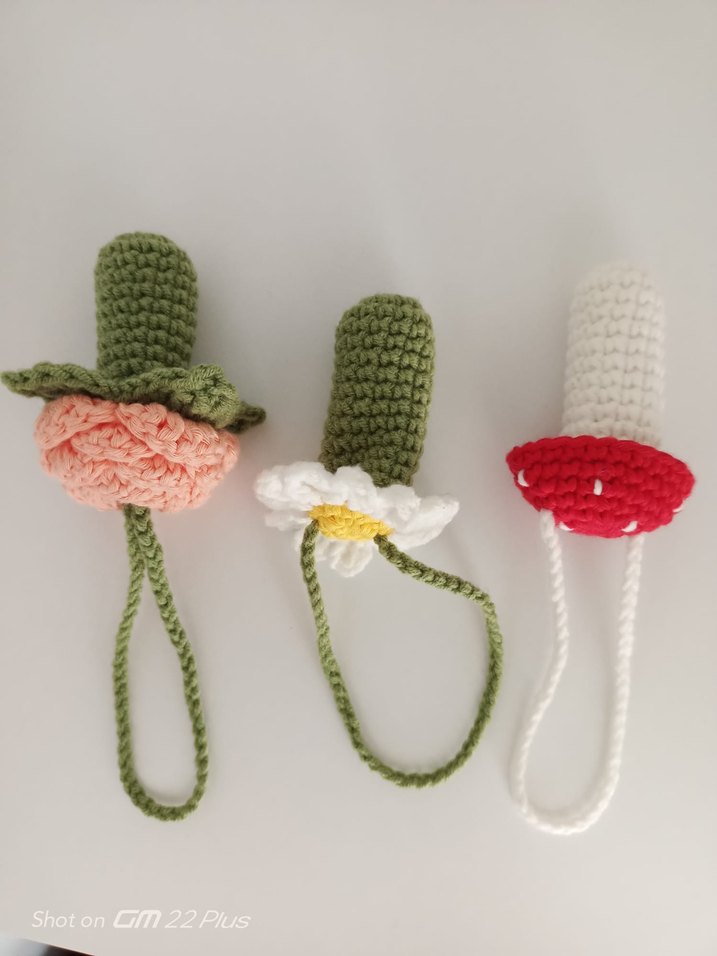 İkili Lip Balm Kılıfı Çanta Charmı - Görsel 2