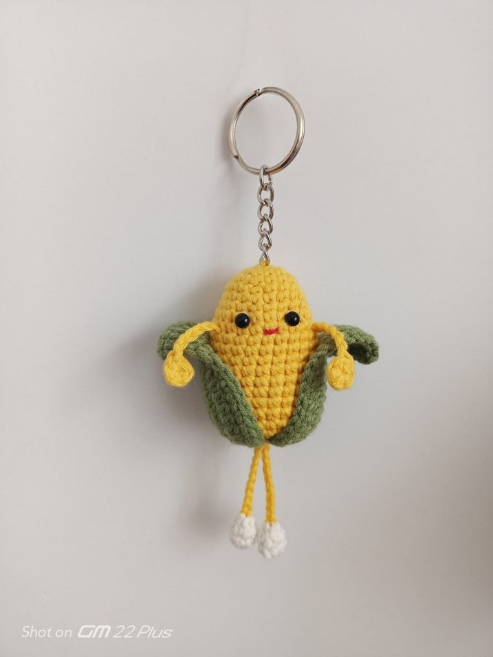 Örgü Mısır Anahtarlık - Görsel 2