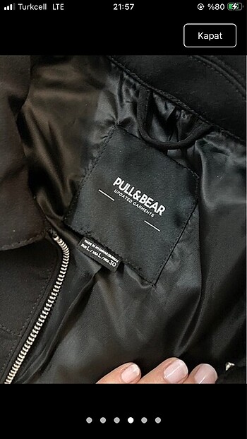 Pull and Bear Kısa ceket