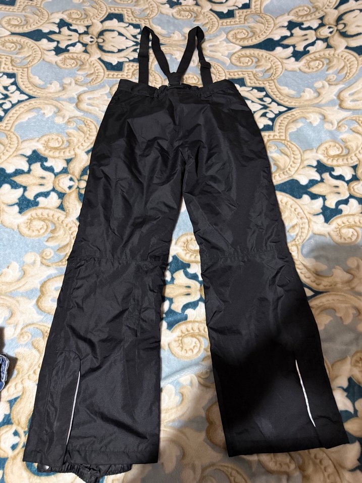 Kemerli Siyah Kayak Pantolonu - Görsel 2