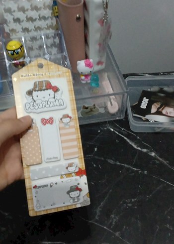 Hello Kitty Tasarımlı Planlayıcı Yapışkan Notlar