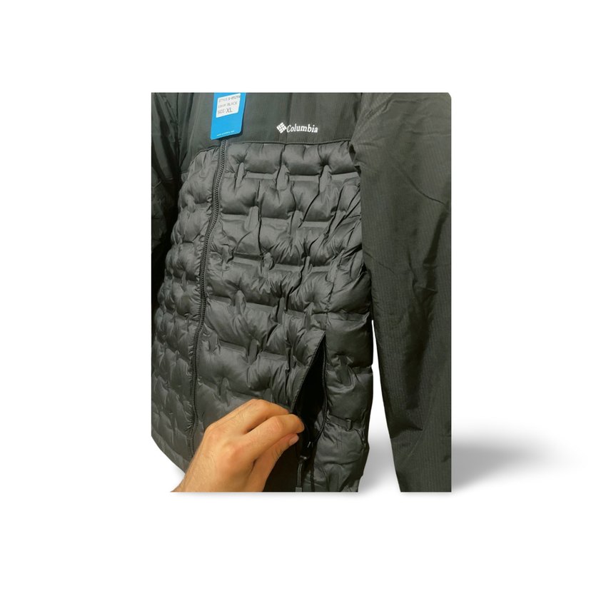 Columbia Siyah Fermuarlı Erkek Mont - Görsel 3