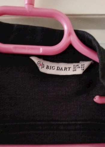 Diğer Düğmeli Siyah Kadın Denim Ceket