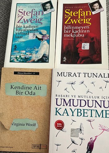 Stefan Zweig ve Virginia Woolf Kitap Seti