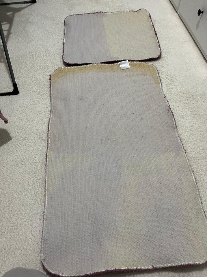 Mor Yumuşak Banyo Paspası Seti - Görsel 5