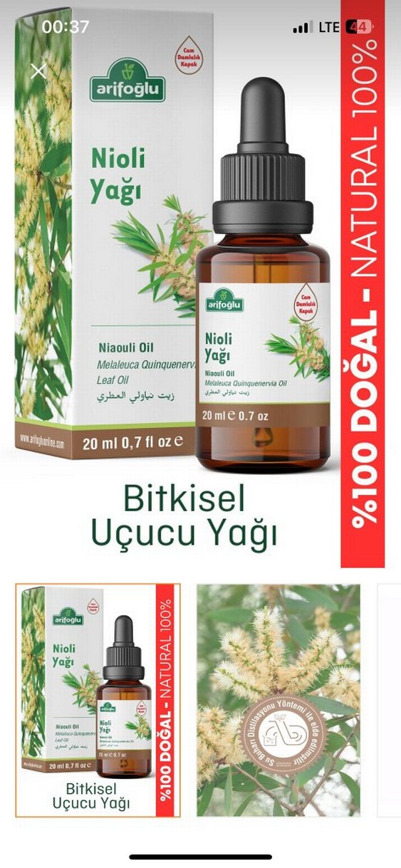 Arifoğlu Nioli Yağı 20 ml( 2 adet ) - Görsel 3
